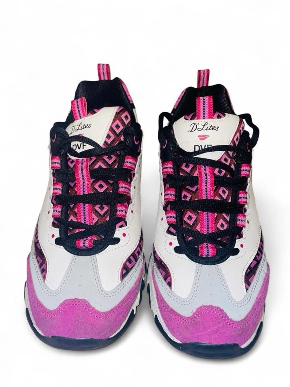 Skechers x Diane von Furstenberg D'Lites Cube Climb Chunky Platform Sneakers 9